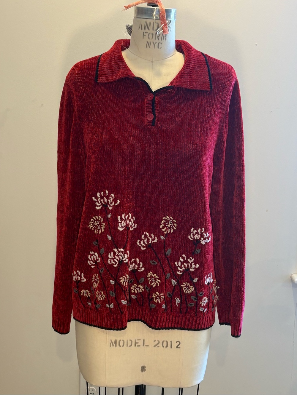 Alfred Dunner chenille sweater